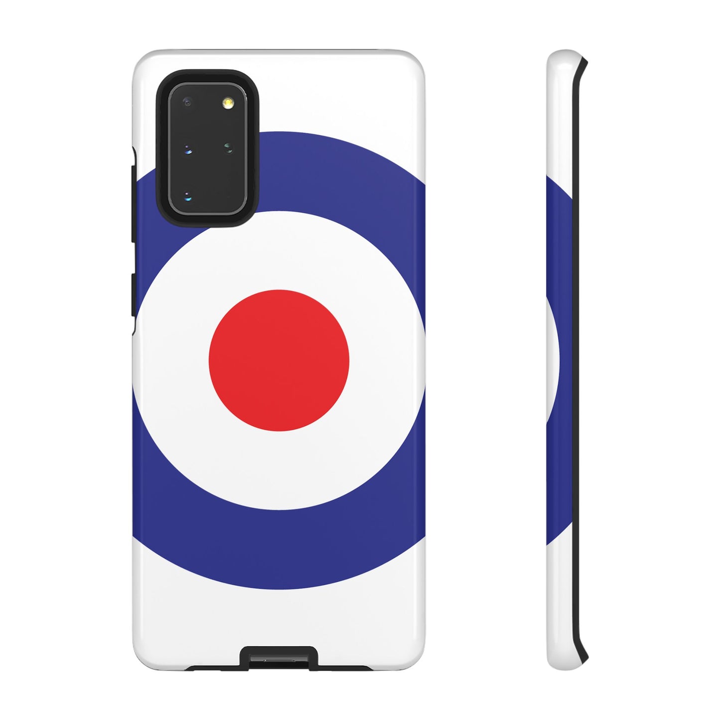 Retro Target Mod Roundel Tough Phone Case for Apple iPhone, Samsung Galaxy and Google Pixel.