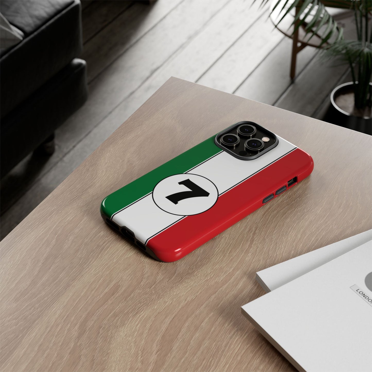 Custom Number Tricolor Protective Cover