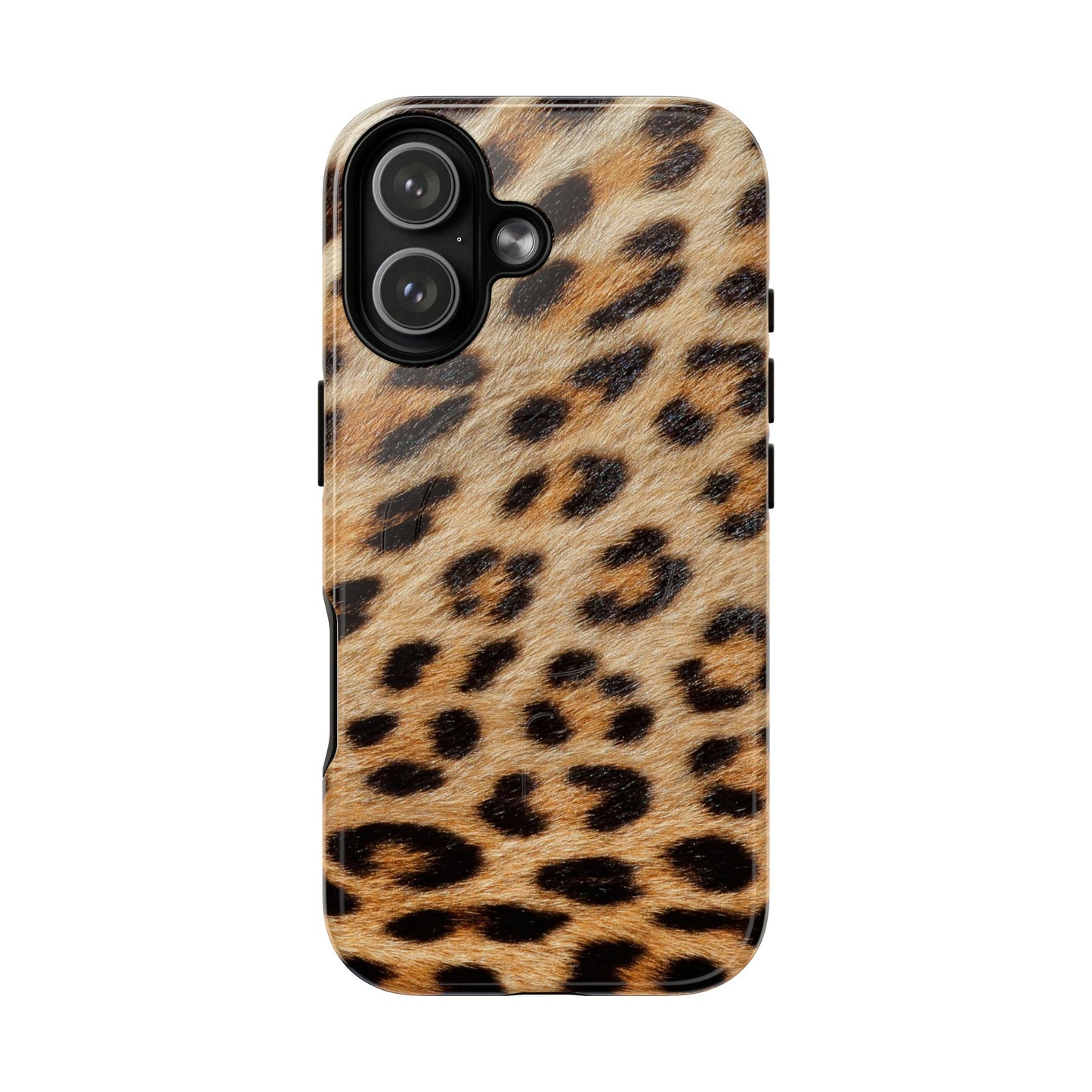 Leopard Fur Magnetic Phone Case — Leopard Fur Tough Protective MagSafe Case