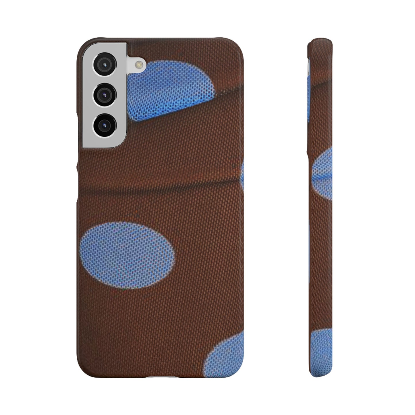 Polka Dot Snap Phone Case for Apple iPhone, Samsung Galaxy and Google Pixel.
