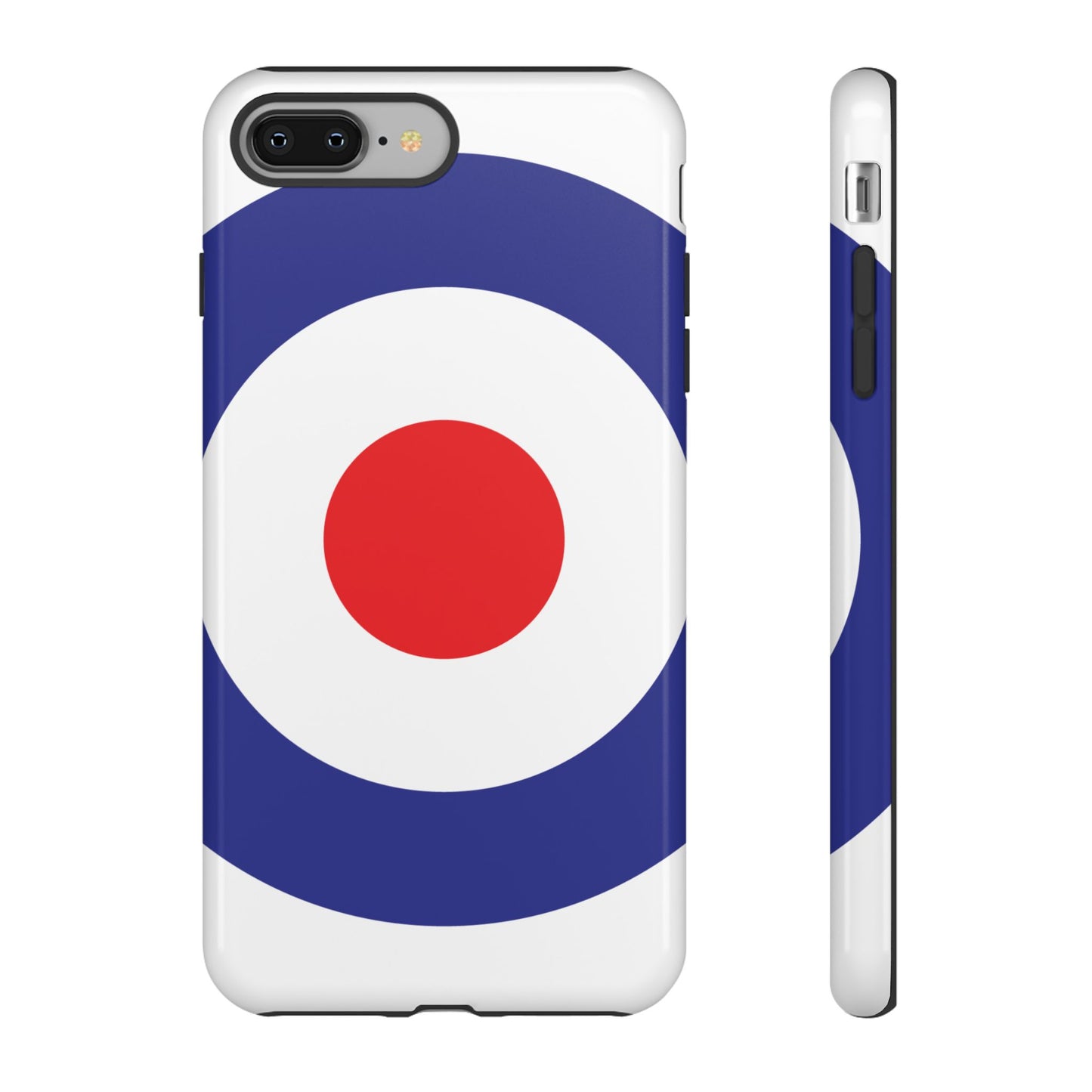 Retro Target Mod Roundel Tough Phone Case for Apple iPhone, Samsung Galaxy and Google Pixel.