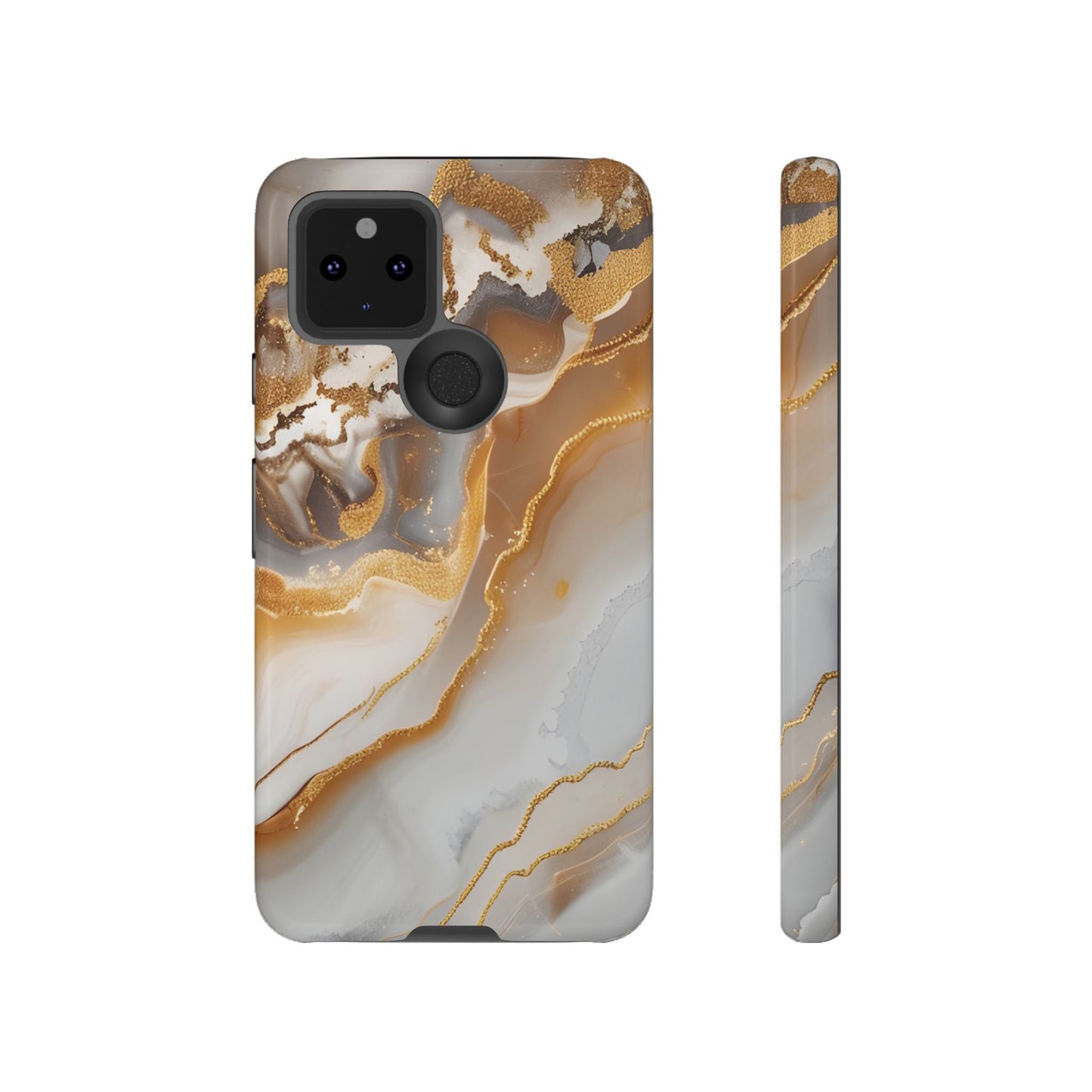 Gold Marble Tough Phone Case
