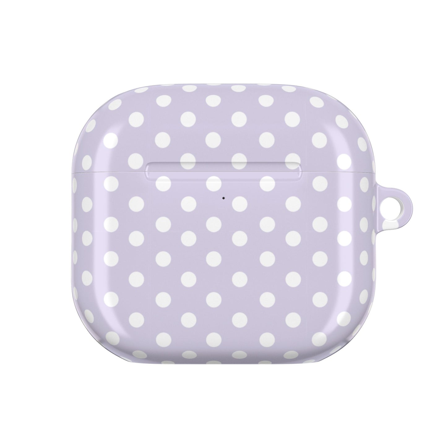 Pastel Violet Polka Dot AirPod Case — Classic Pastel Violet Polka Dot Protective Cover