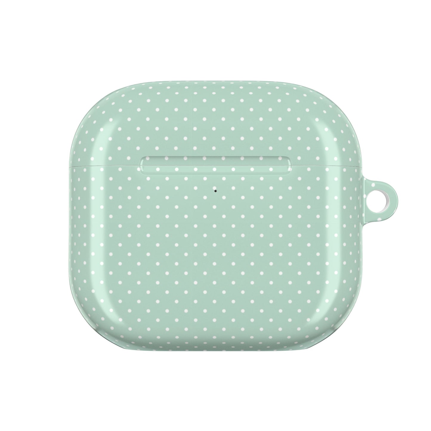 Pastel Green Polka Dot AirPod Case — Classic Pastel Green Polka Dot Protective Cover
