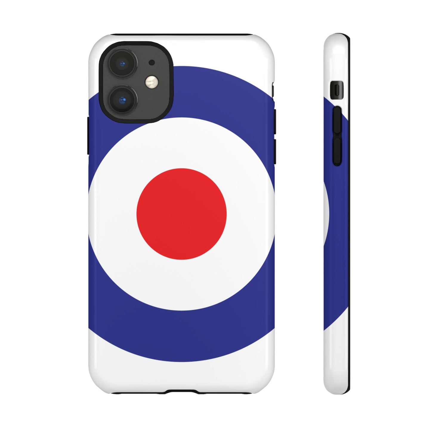 Retro Target Mod Roundel Tough Phone Case for Apple iPhone, Samsung Galaxy and Google Pixel.