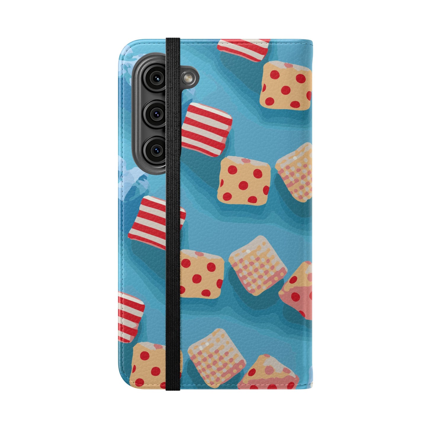 Fabric Candy Flip Phone Case — Candy Wallet Cover NOT EDIBLE CANDY