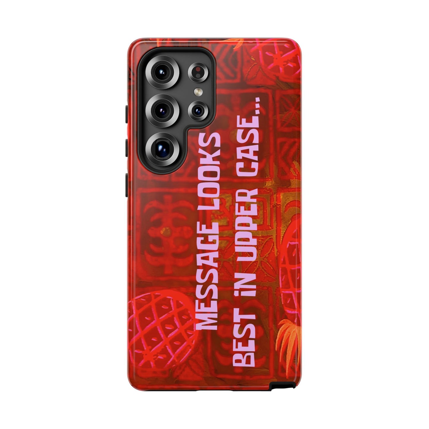Personalised Tough Case for Apple iPhone, Samsung Galaxy and Google Pixel.