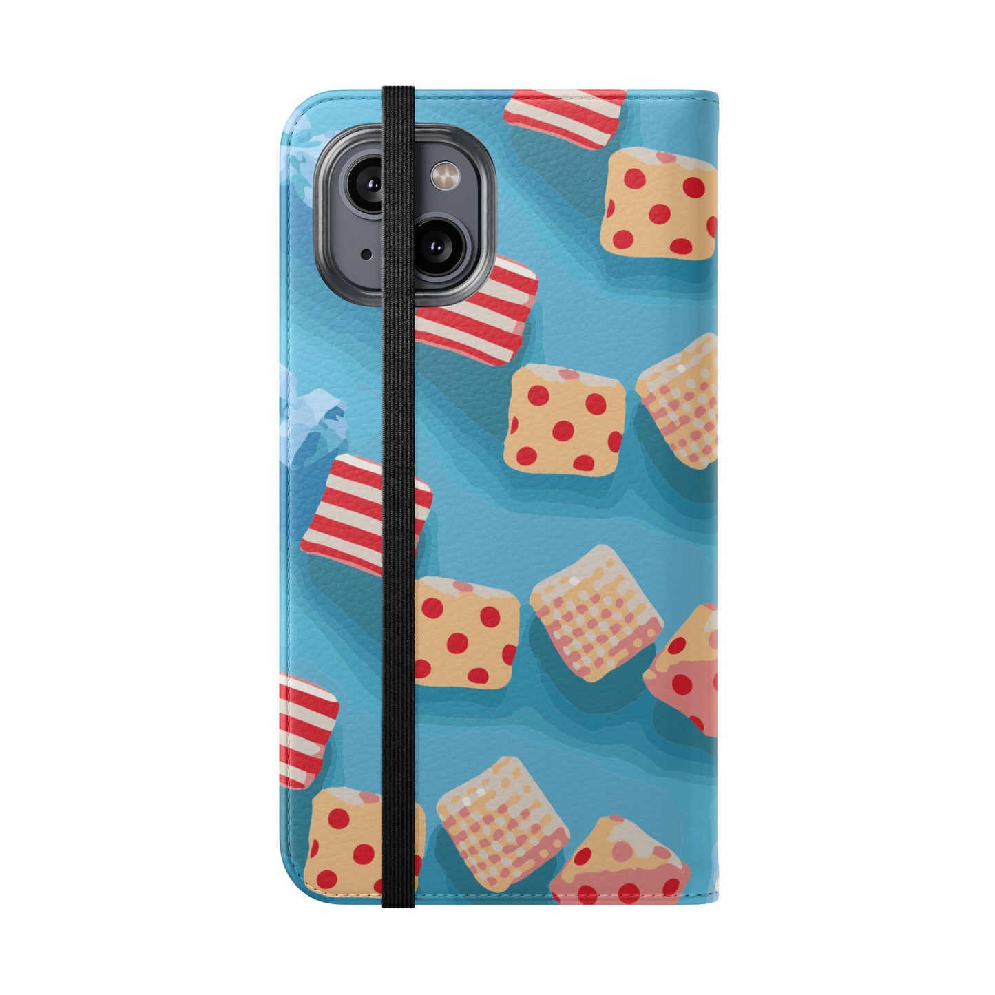 Fabric Candy Flip Phone Case — Candy Wallet Cover NOT EDIBLE CANDY