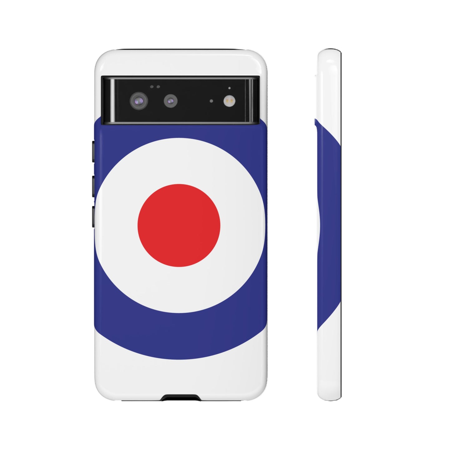 Retro Target Mod Roundel Tough Phone Case for Apple iPhone, Samsung Galaxy and Google Pixel.