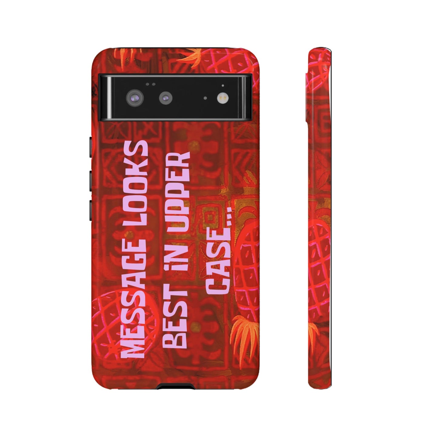 Personalised Tough Case for Apple iPhone, Samsung Galaxy and Google Pixel.