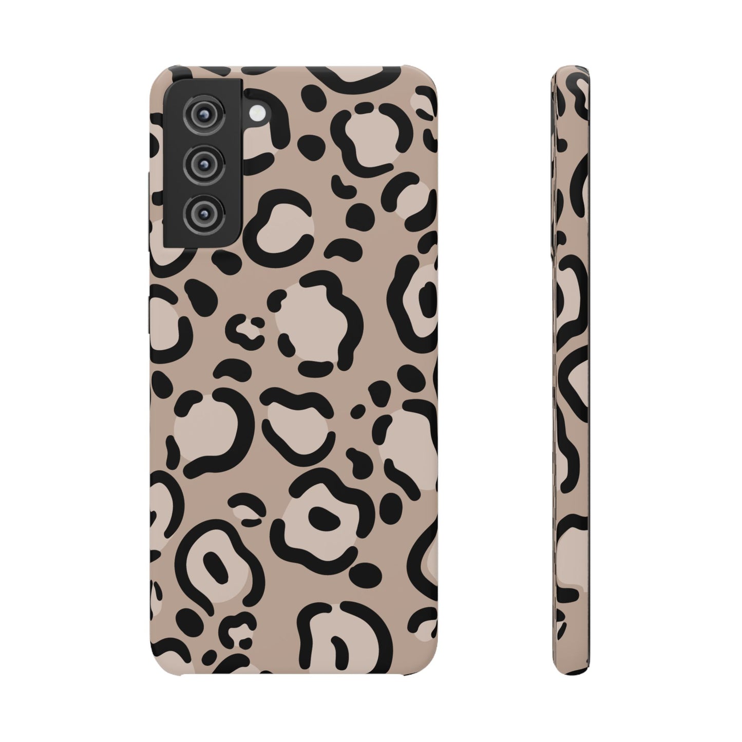 Leopard Print Slim Case — Phone Cover for Apple iPhone, Samsung Galaxy and Google Pixel.