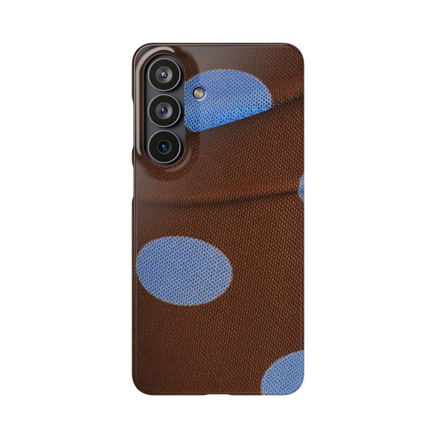 Polka Dot Snap Phone Case for Apple iPhone, Samsung Galaxy and Google Pixel.