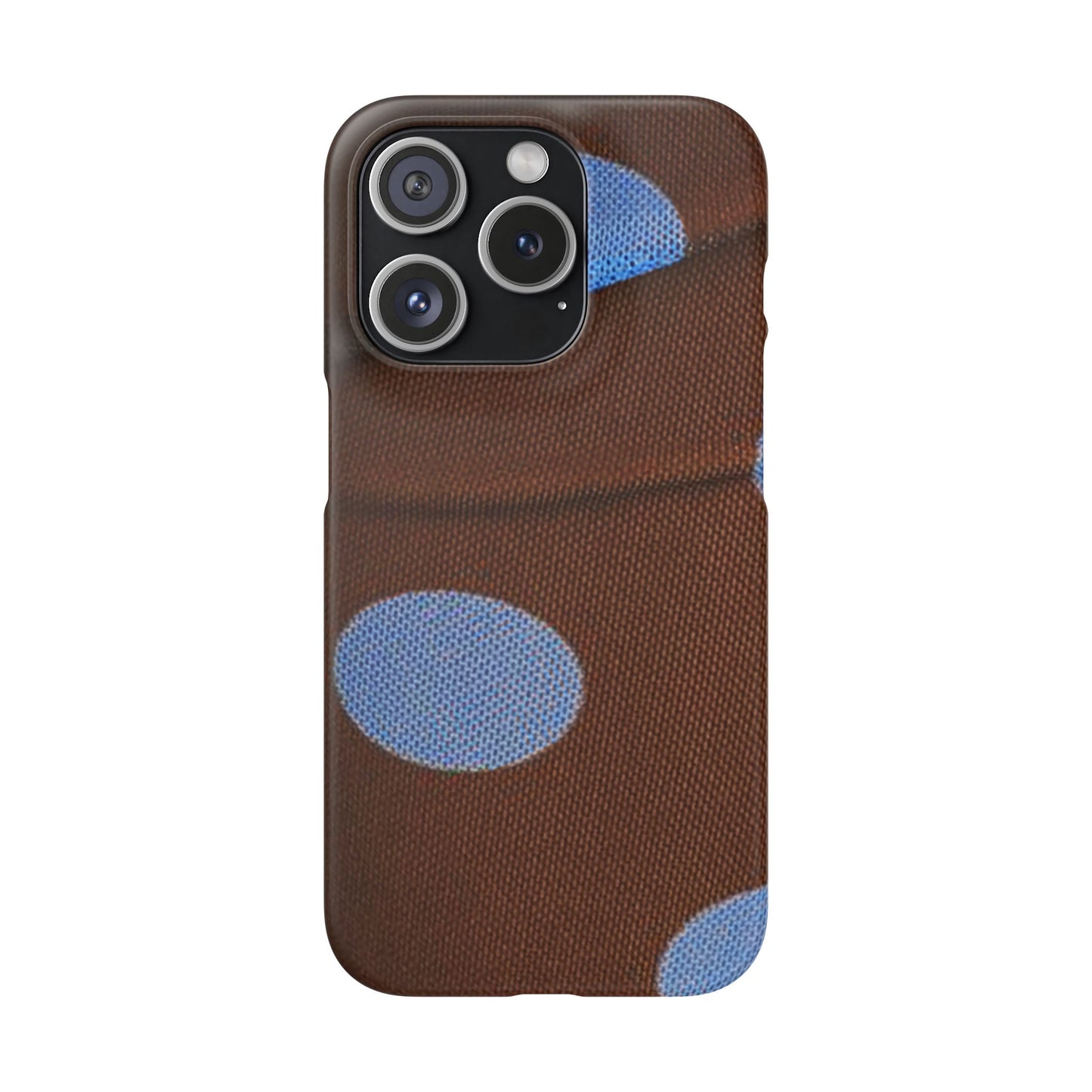 Polka Dot Snap Phone Case for Apple iPhone, Samsung Galaxy and Google Pixel.