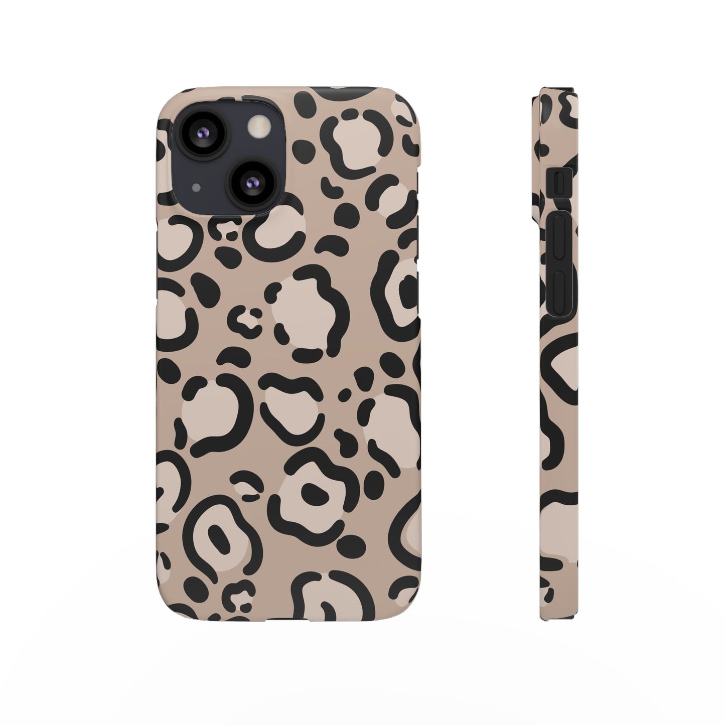 Leopard Print Slim Case — Phone Cover for Apple iPhone, Samsung Galaxy and Google Pixel.