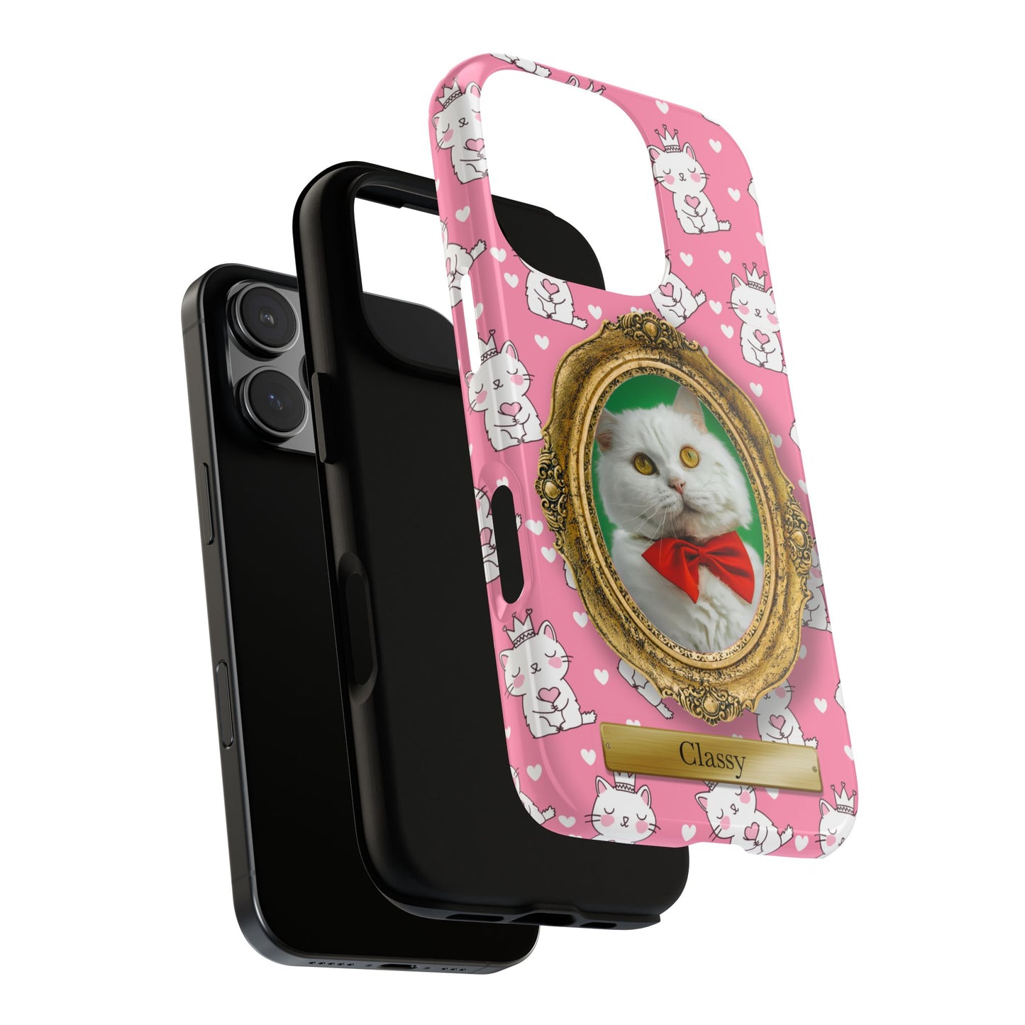 Personalised Tough Case for Apple iPhone, Samsung Galaxy and Google Pixel.
