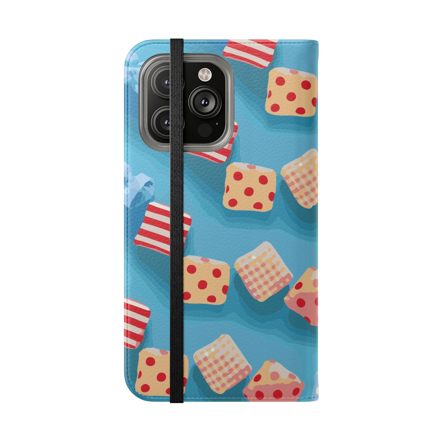 Fabric Candy Flip Phone Case — Candy Wallet Cover NOT EDIBLE CANDY