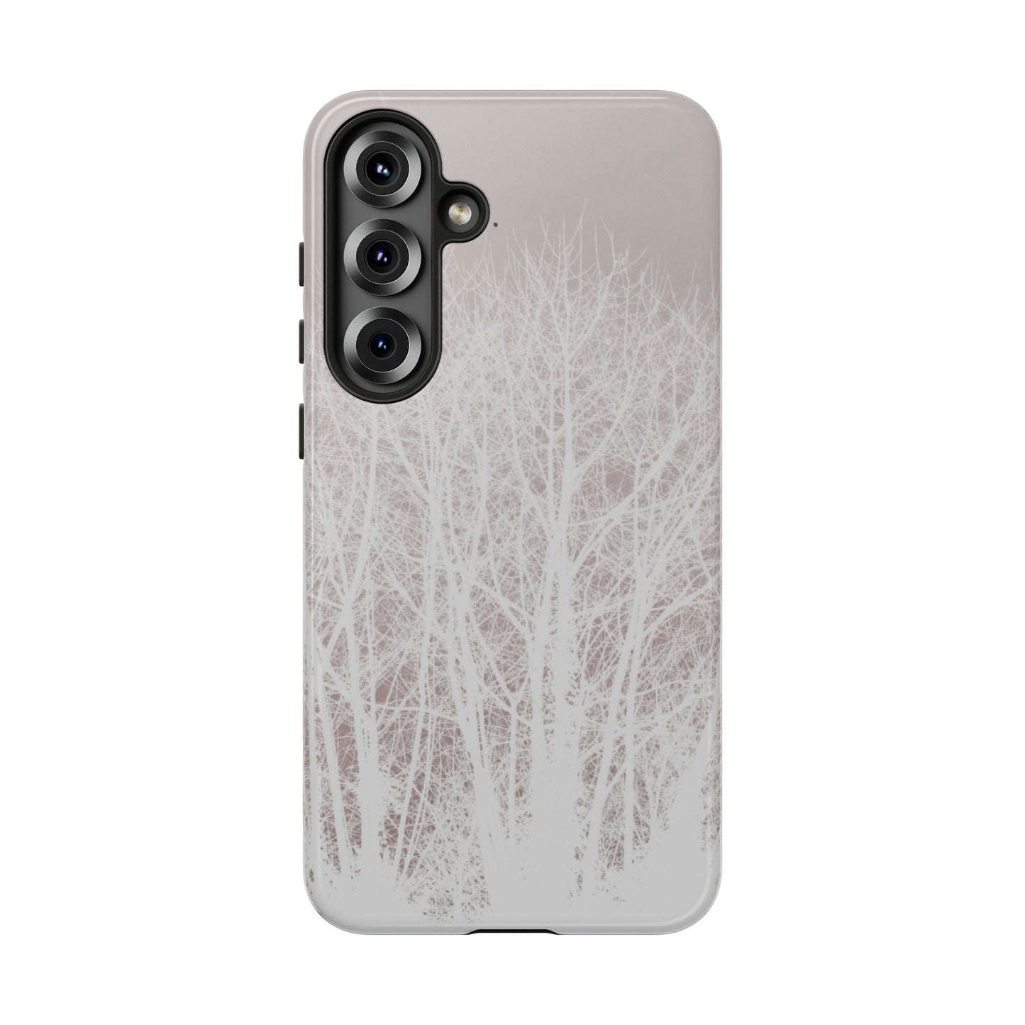 Copy of Night Forest Phone Case — Dark Tree Silhouette Protective Tough Case
