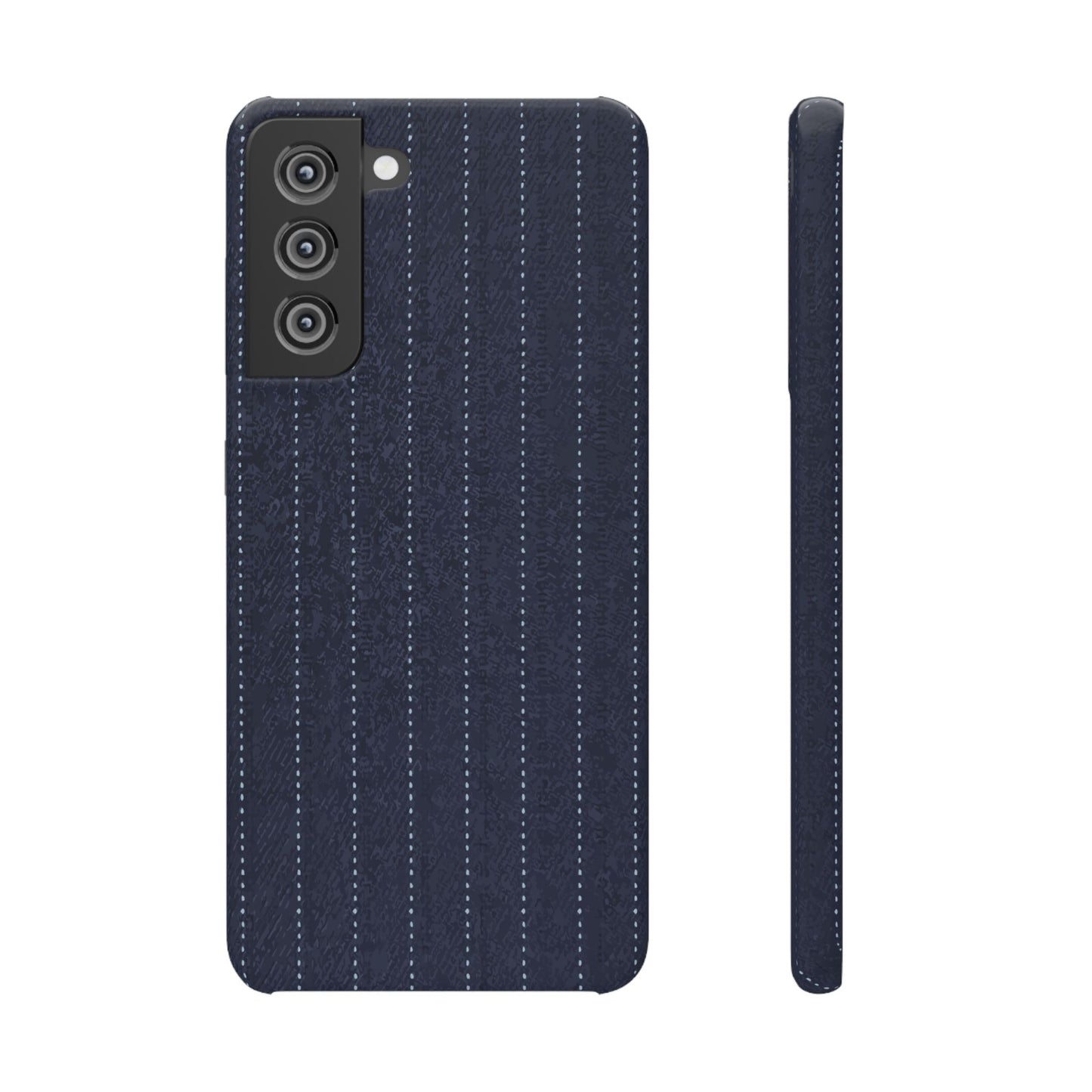 Pinstripe Snap Phone Case — Slim Protective iPhone Cover
