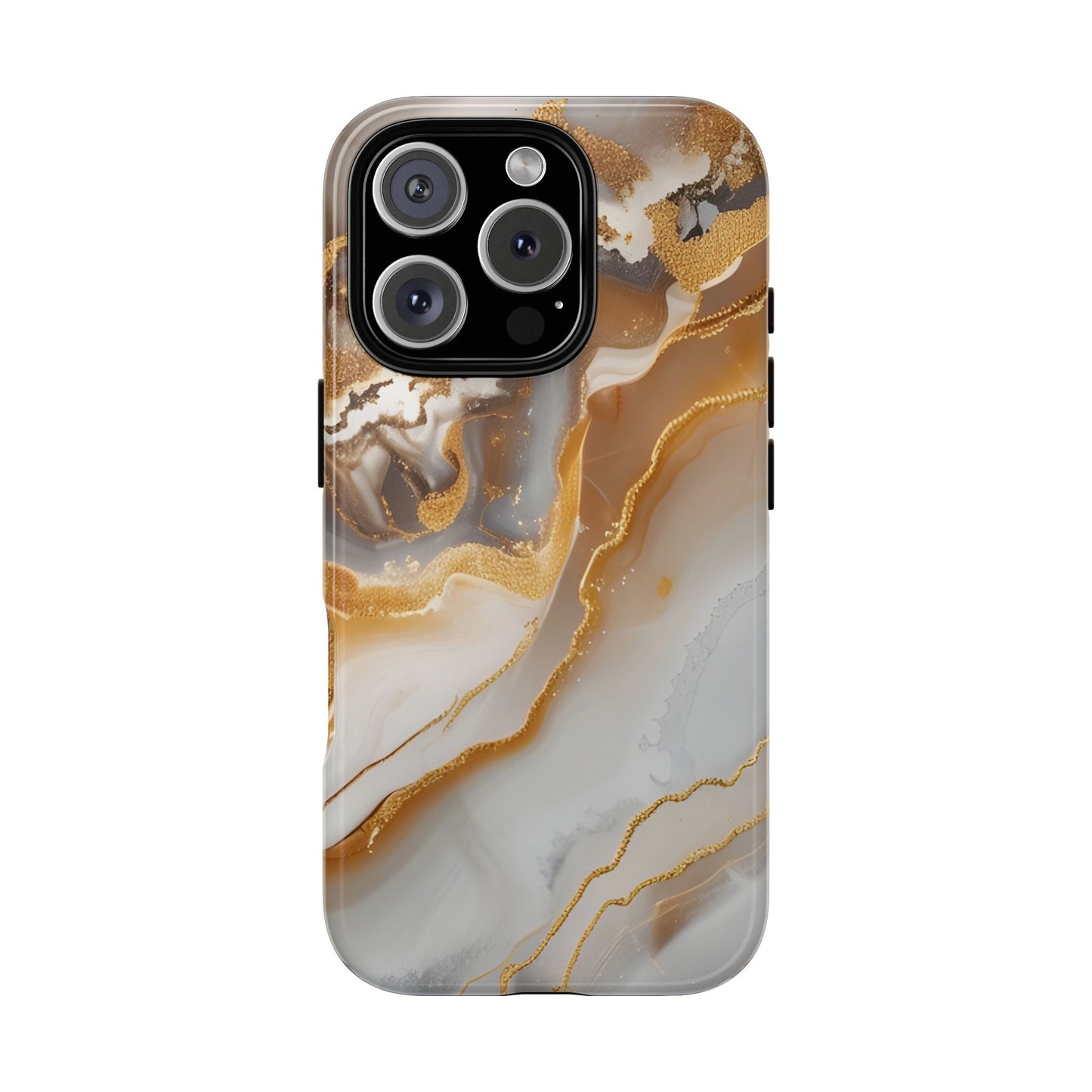 Gold Marble Tough Phone Case