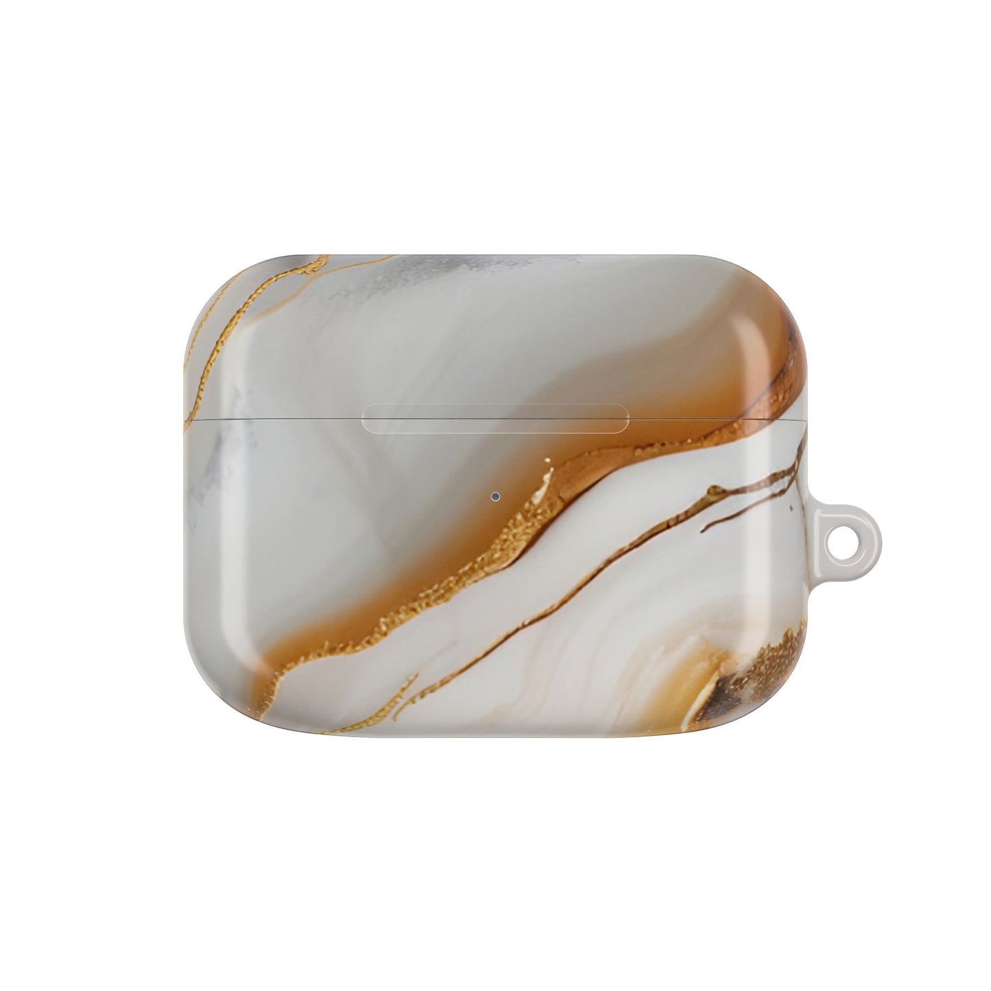 Marble and Gold AirPod Case — Protective Cover