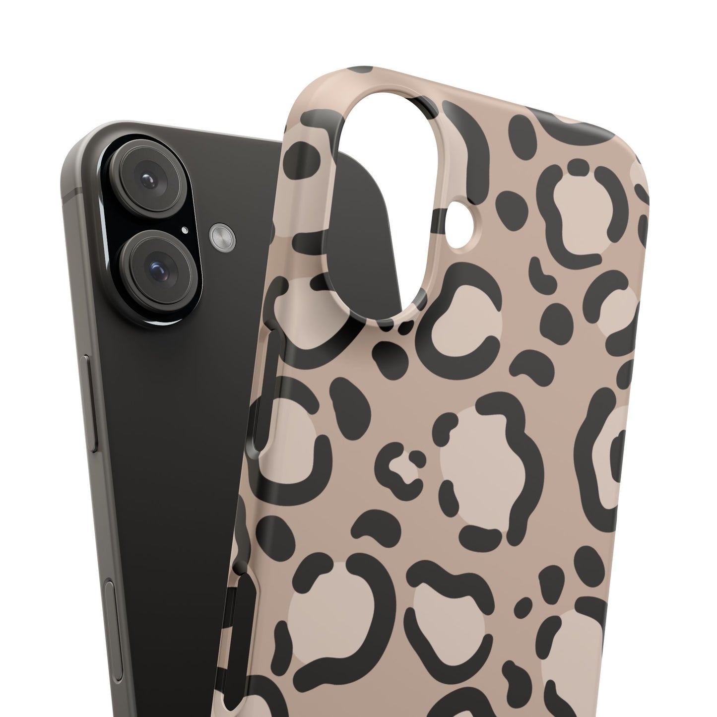 Leopard Print Slim Case — Phone Cover for Apple iPhone, Samsung Galaxy and Google Pixel.