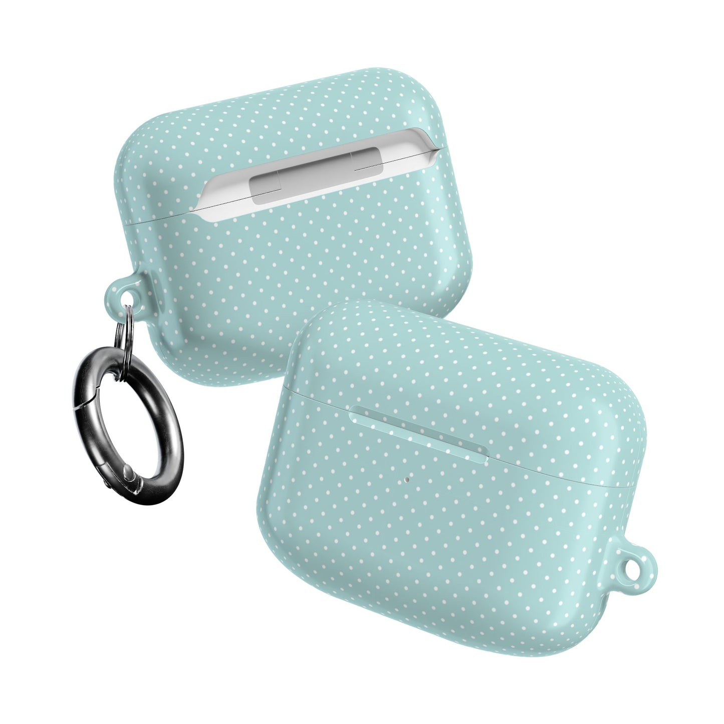Pastel Blue Polka Dot AirPod Case — Classic Pastel Blue Polka Dot Protective Cover