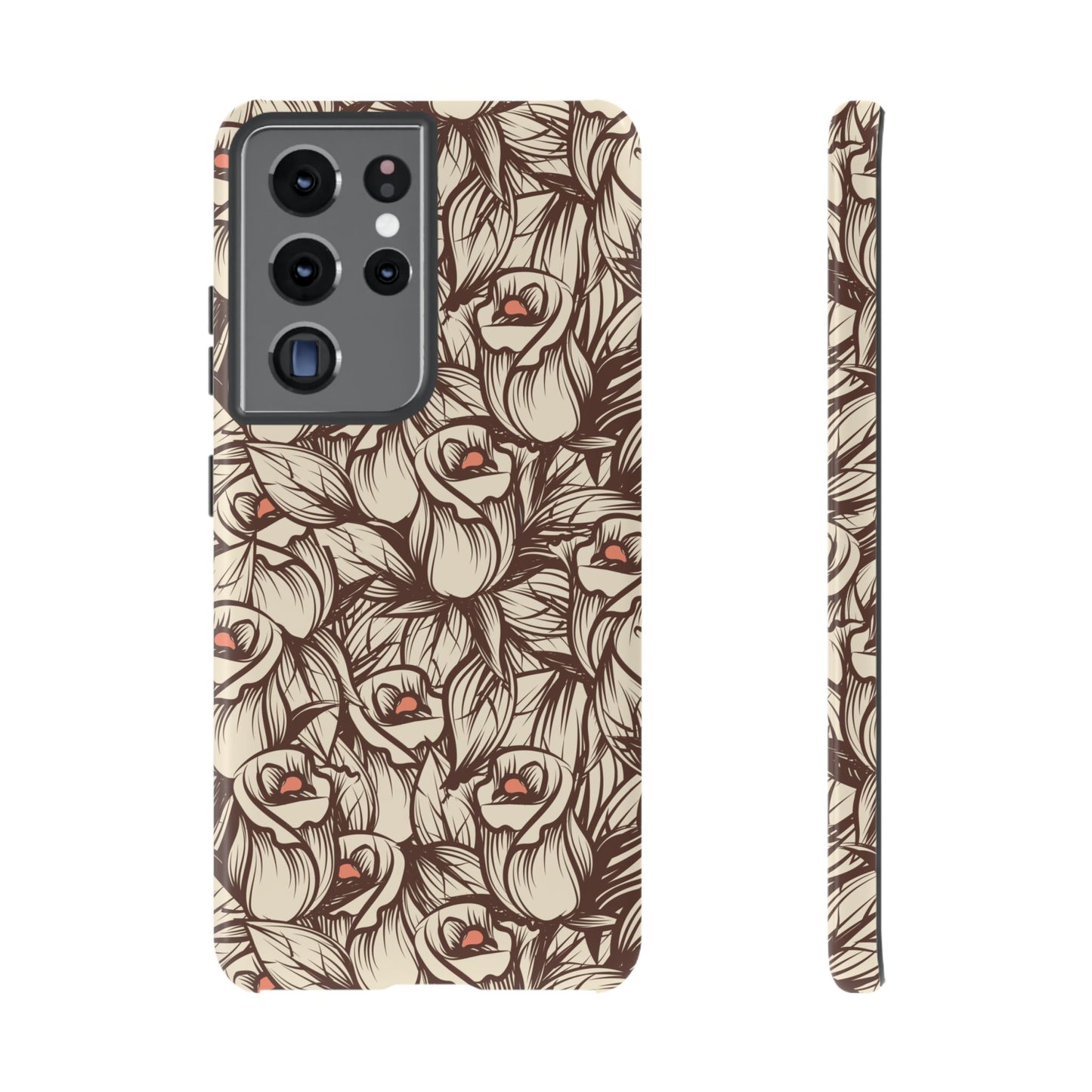 Botanical Pattern Floral Magnolia Tough Phone Case