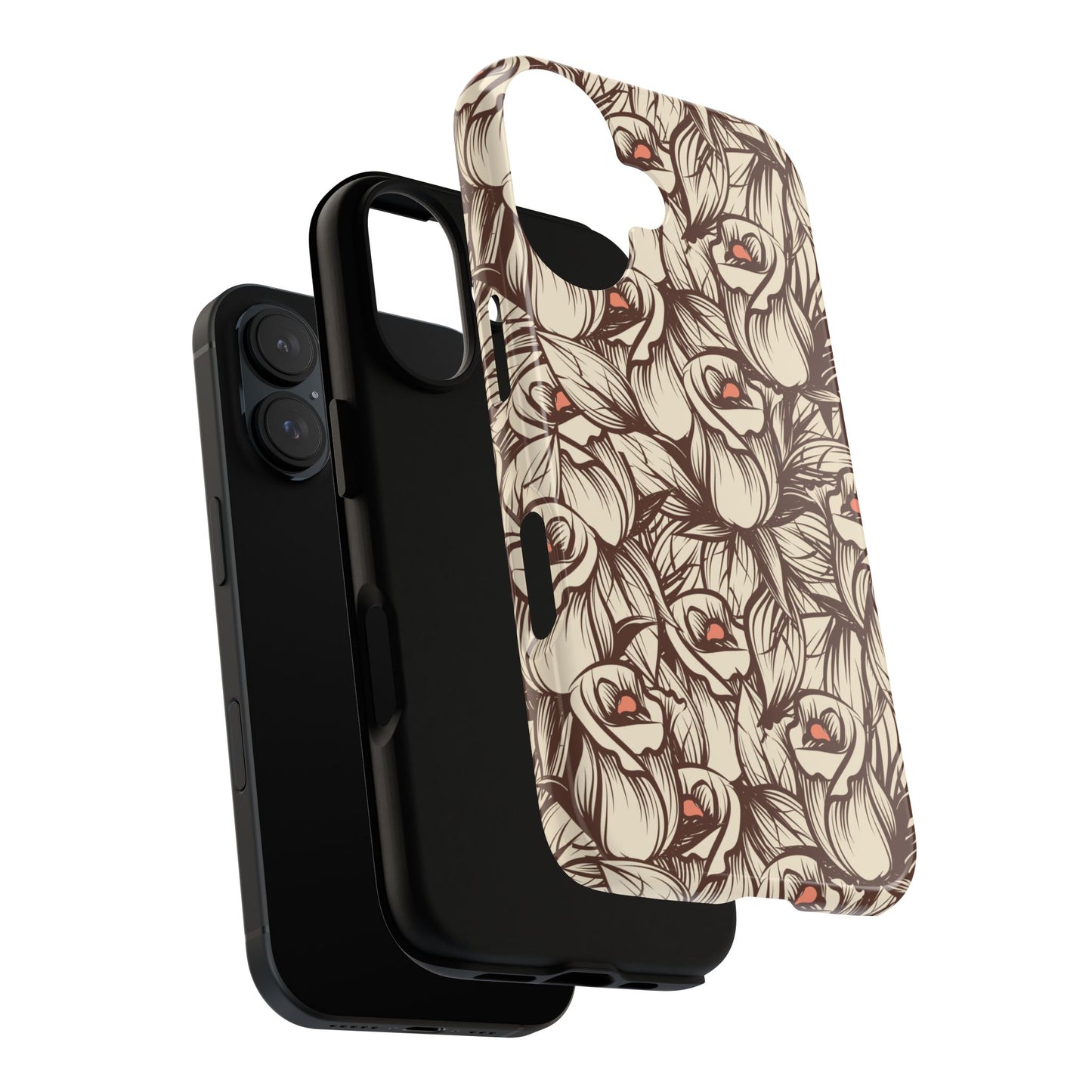 Botanical Pattern Floral Magnolia Tough Phone Case