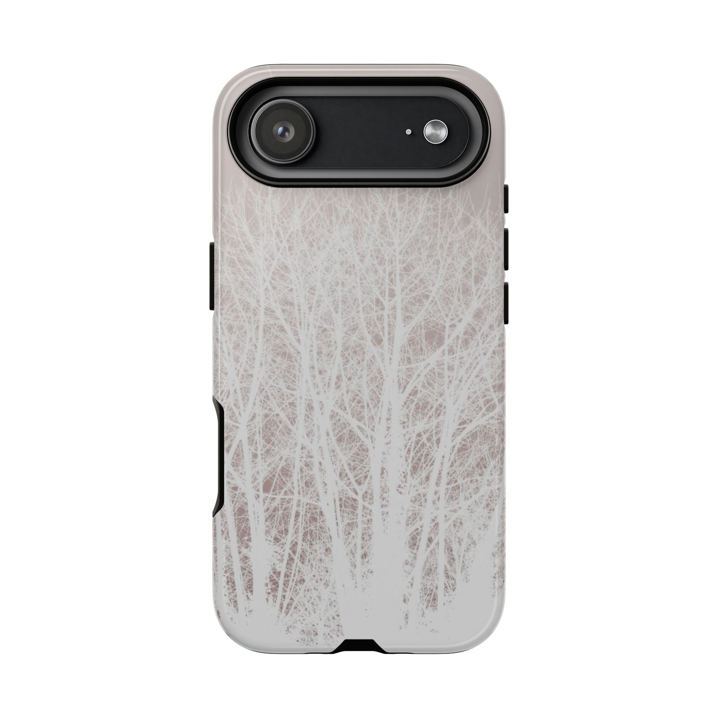 Copy of Night Forest Phone Case — Dark Tree Silhouette Protective Tough Case