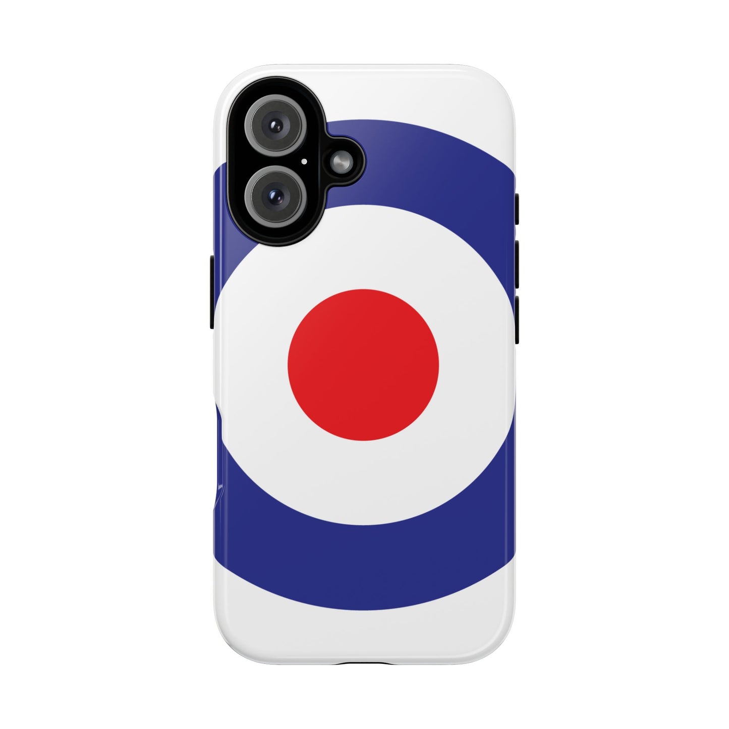Retro Target Mod Roundel Tough Phone Case for Apple iPhone, Samsung Galaxy and Google Pixel.