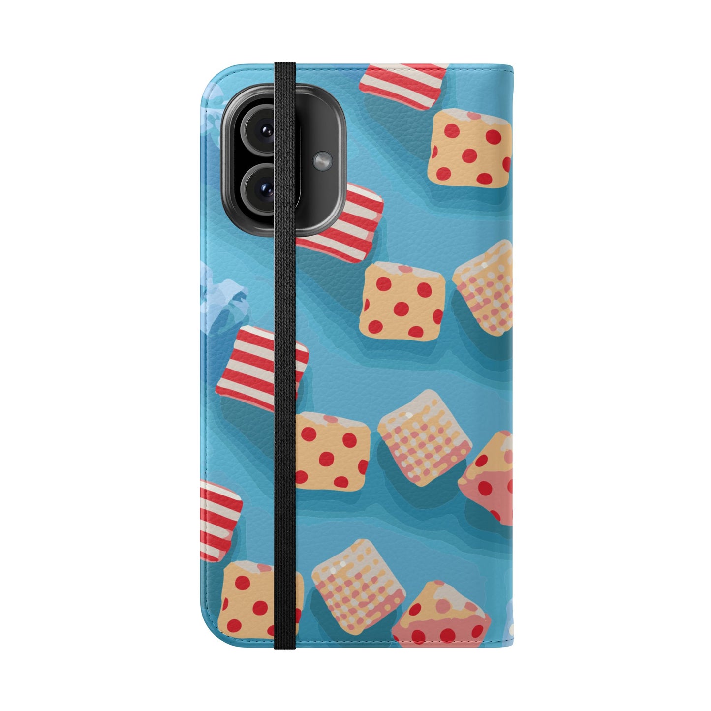 Fabric Candy Flip Phone Case — Candy Wallet Cover NOT EDIBLE CANDY