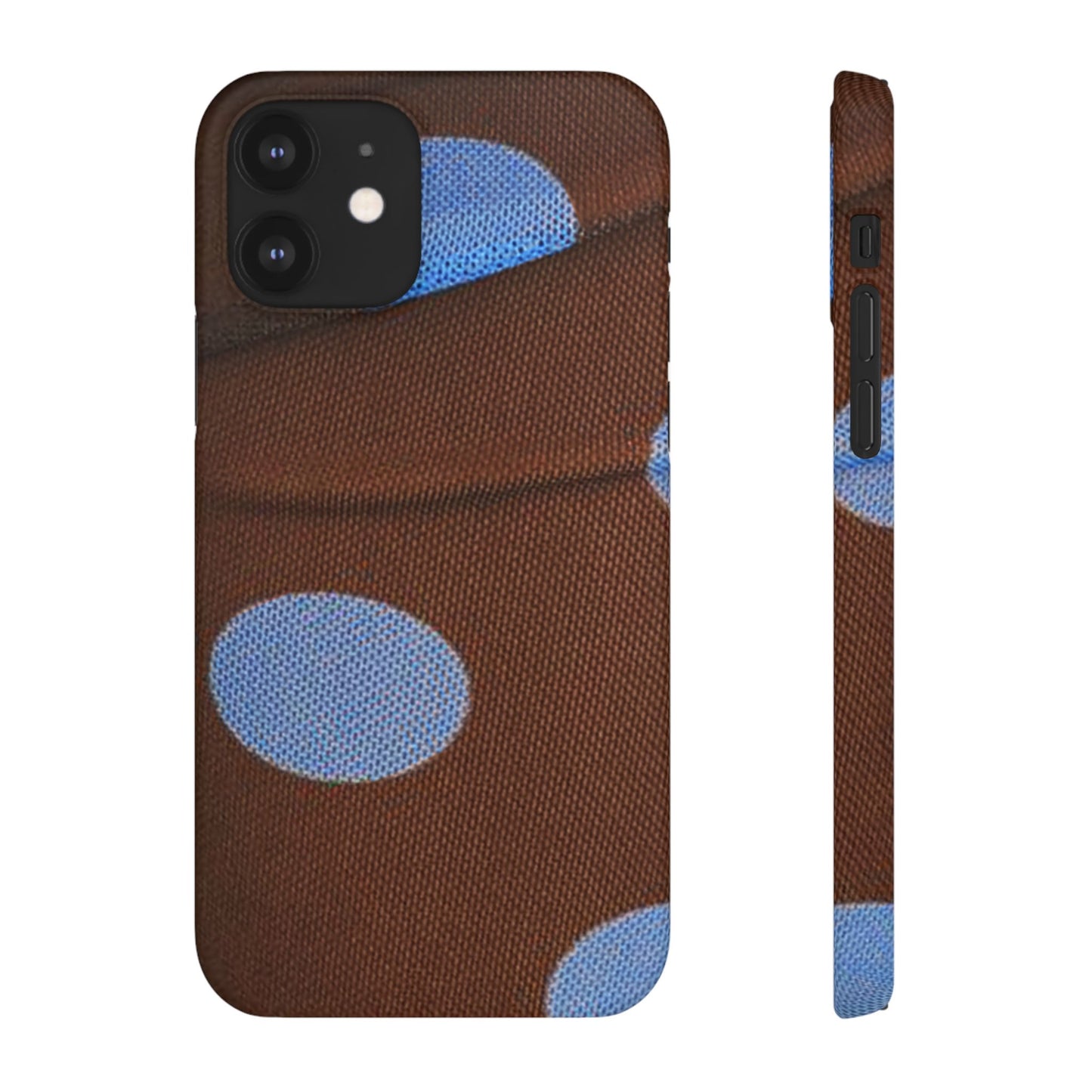 Polka Dot Snap Phone Case for Apple iPhone, Samsung Galaxy and Google Pixel.