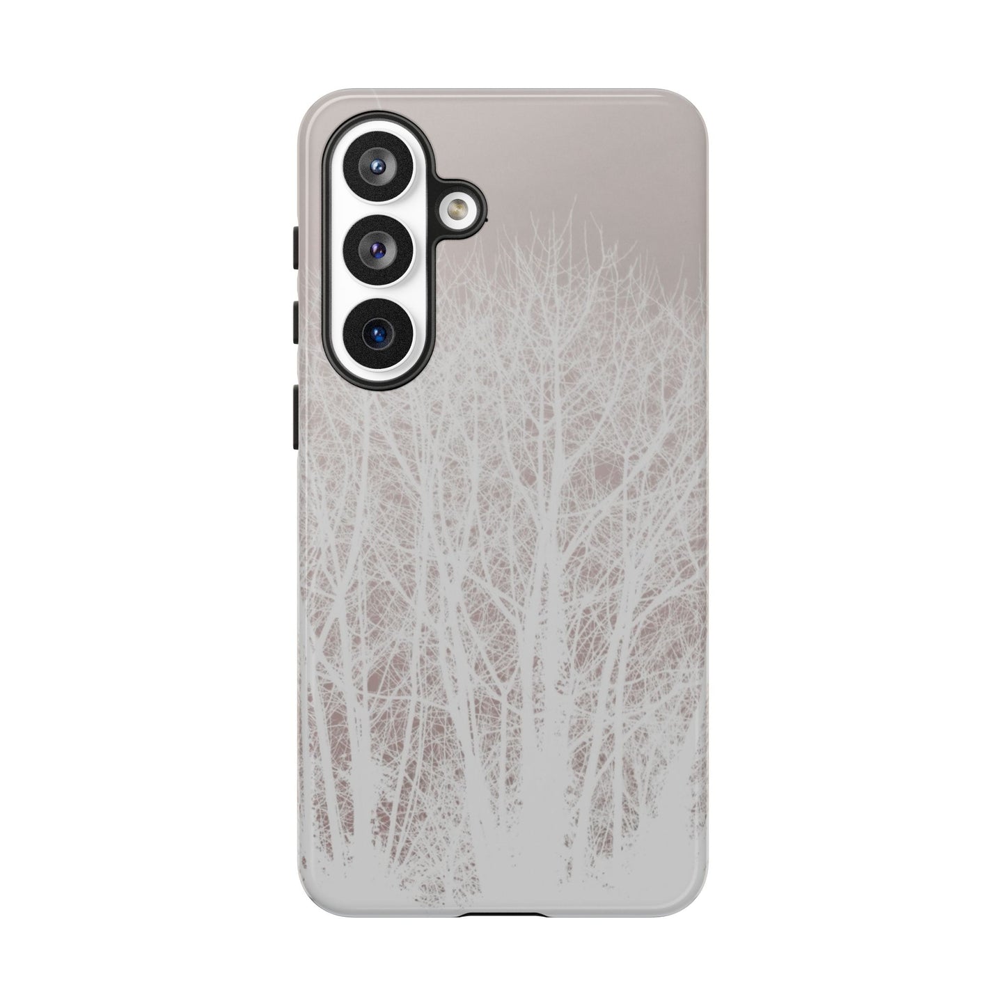 Copy of Night Forest Phone Case — Dark Tree Silhouette Protective Tough Case