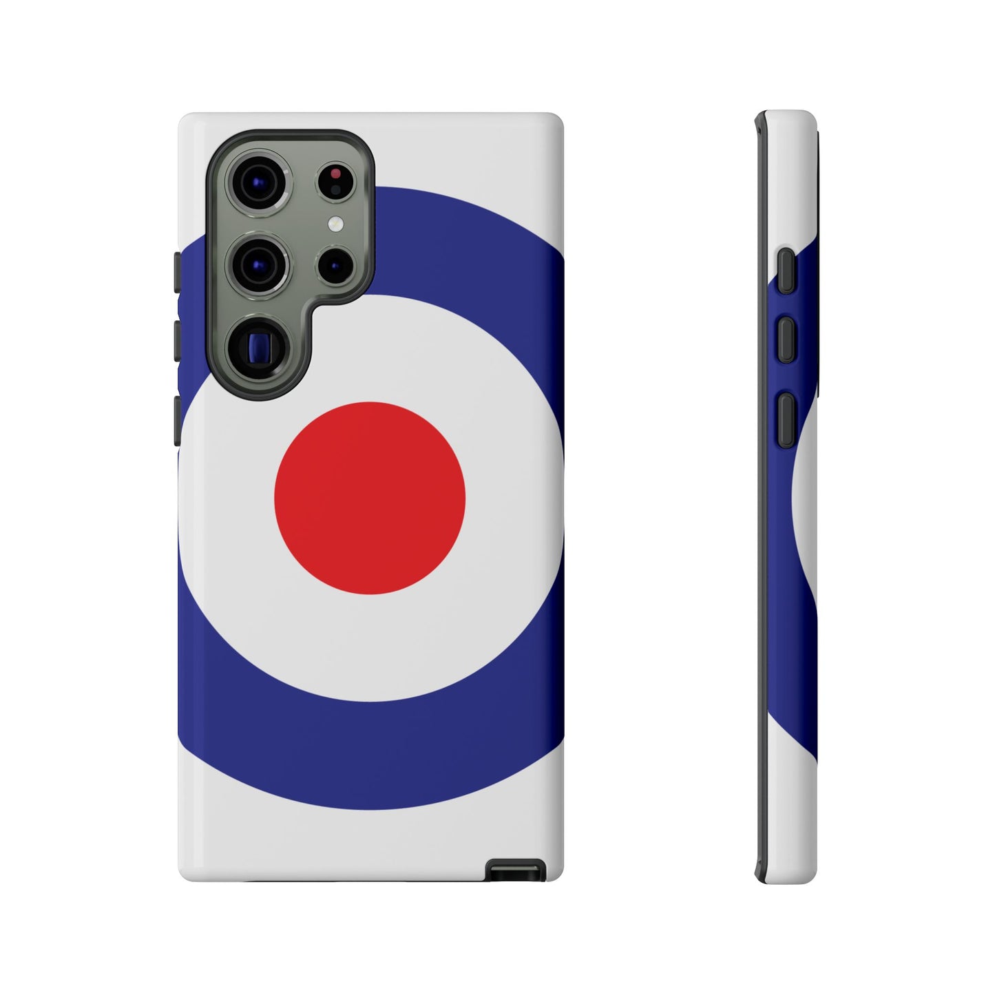 Retro Target Mod Roundel Tough Phone Case for Apple iPhone, Samsung Galaxy and Google Pixel.