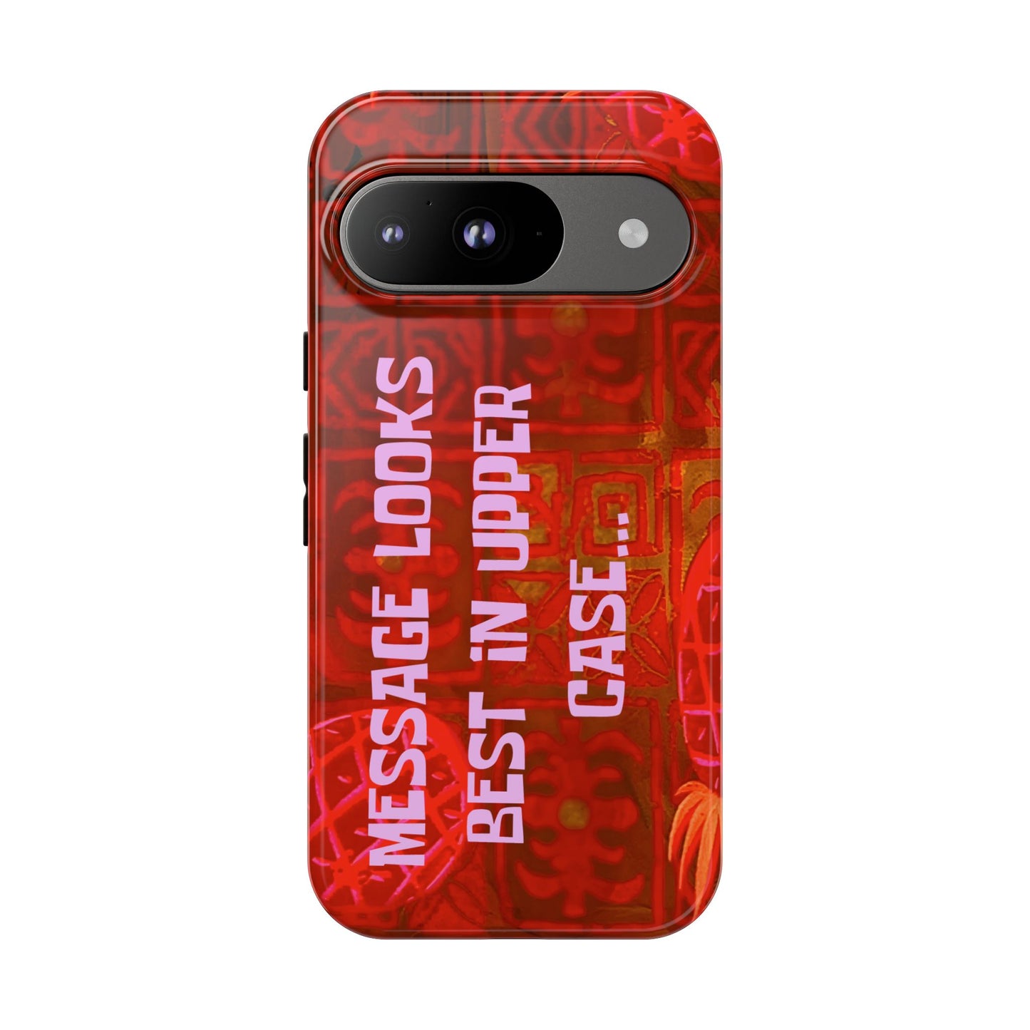 Personalised Tough Case for Apple iPhone, Samsung Galaxy and Google Pixel.