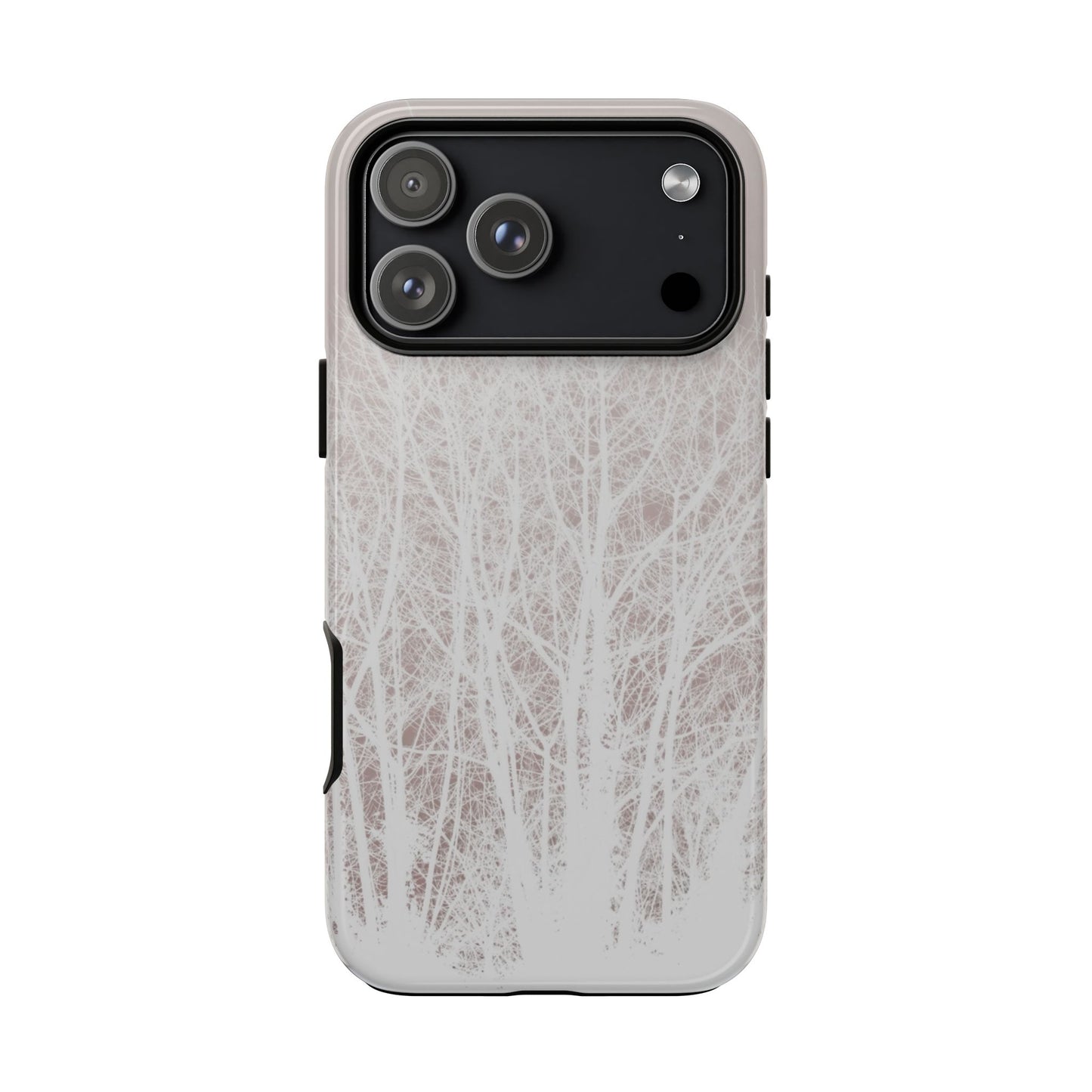 Copy of Night Forest Phone Case — Dark Tree Silhouette Protective Tough Case