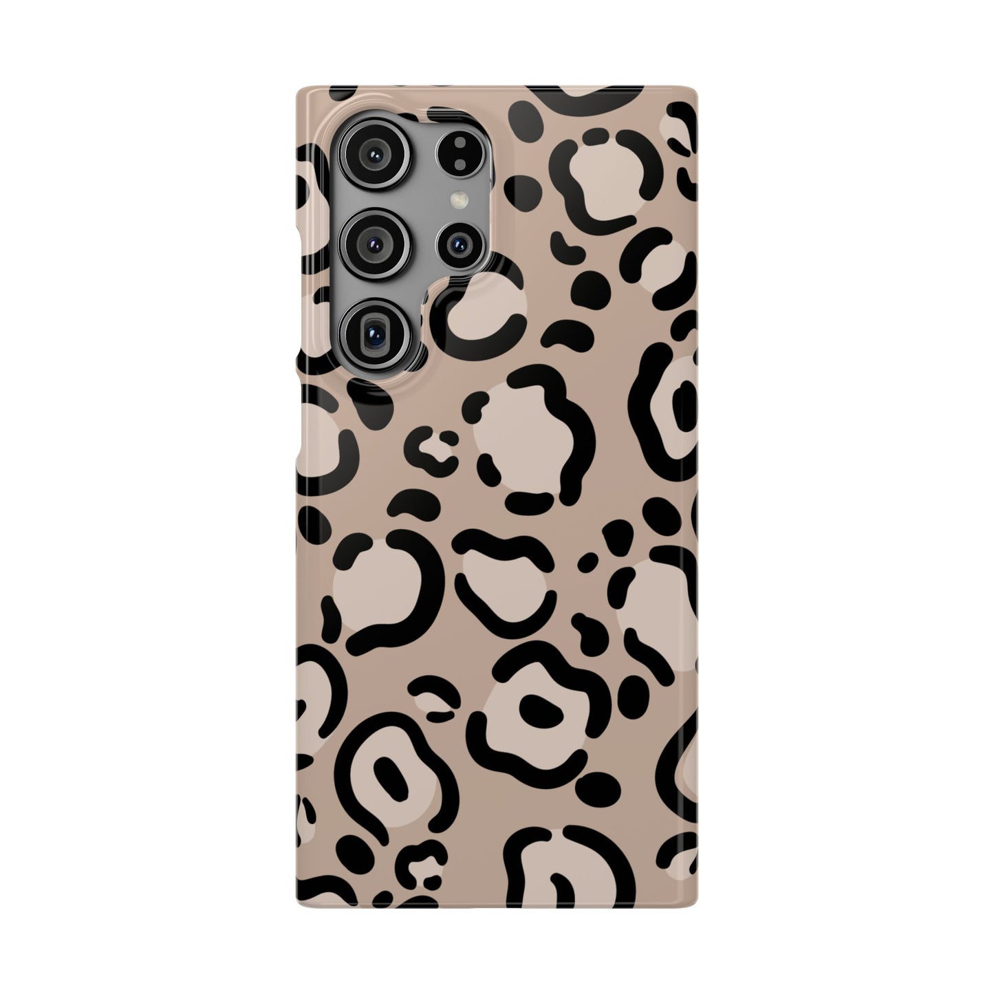 Leopard Print Slim Case — Phone Cover for Apple iPhone, Samsung Galaxy and Google Pixel.