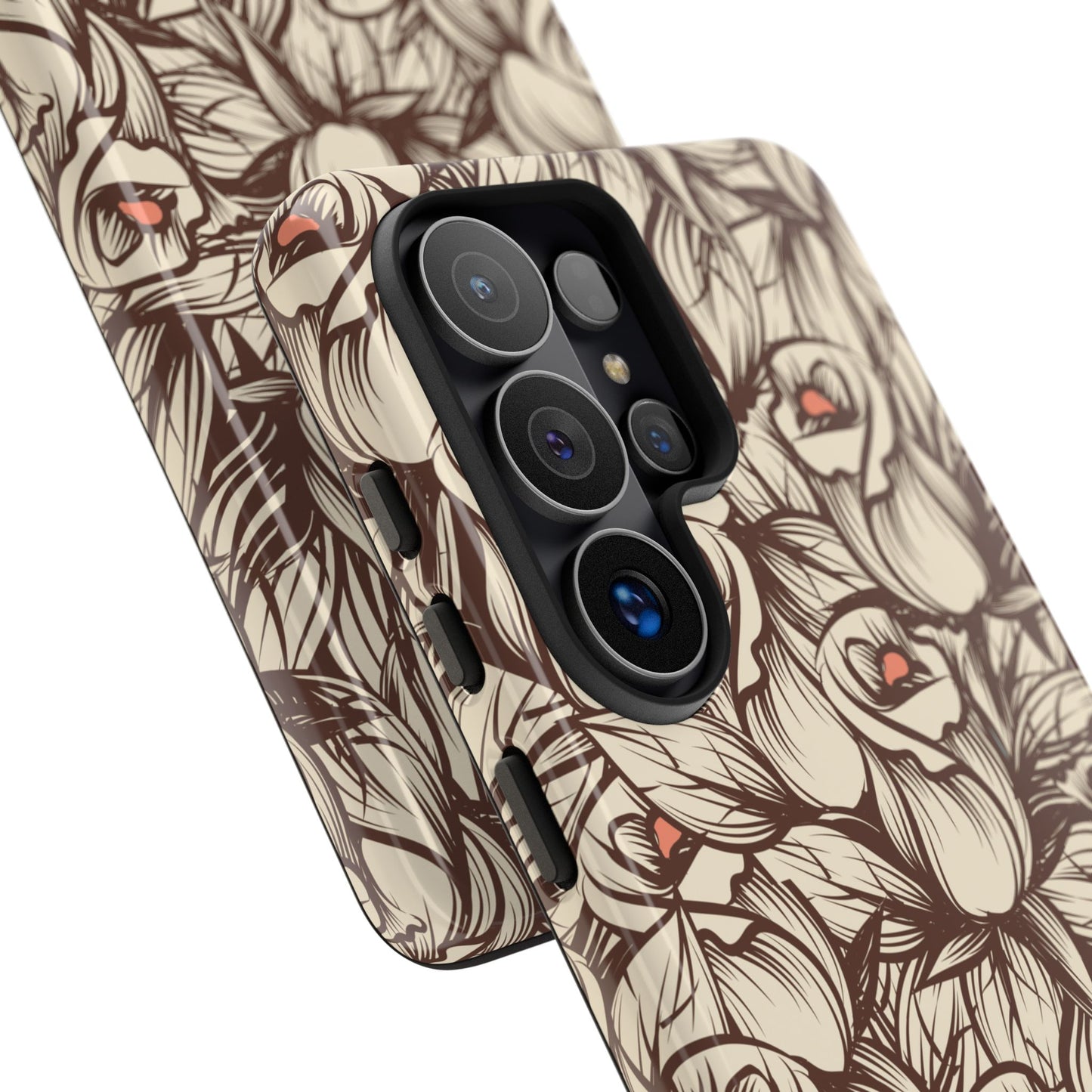 Botanical Pattern Floral Magnolia Tough Phone Case