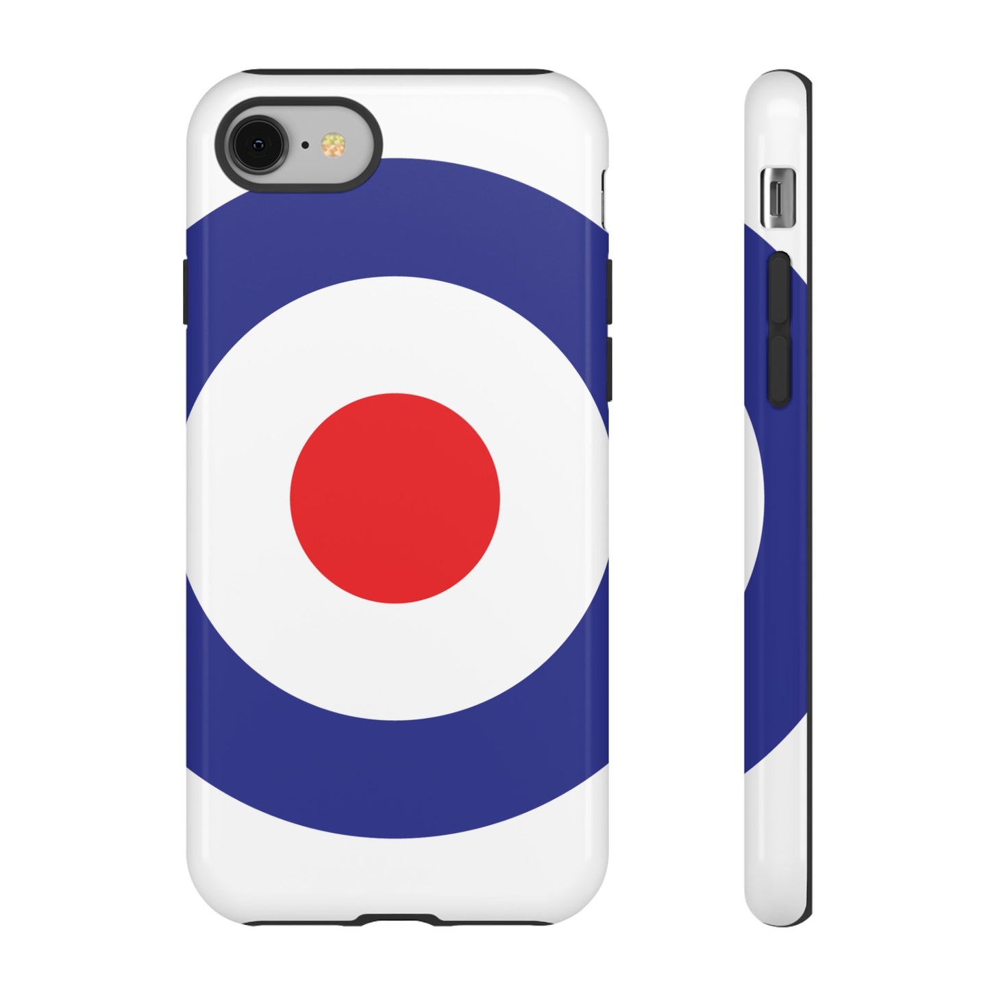 Retro Target Mod Roundel Tough Phone Case for Apple iPhone, Samsung Galaxy and Google Pixel.
