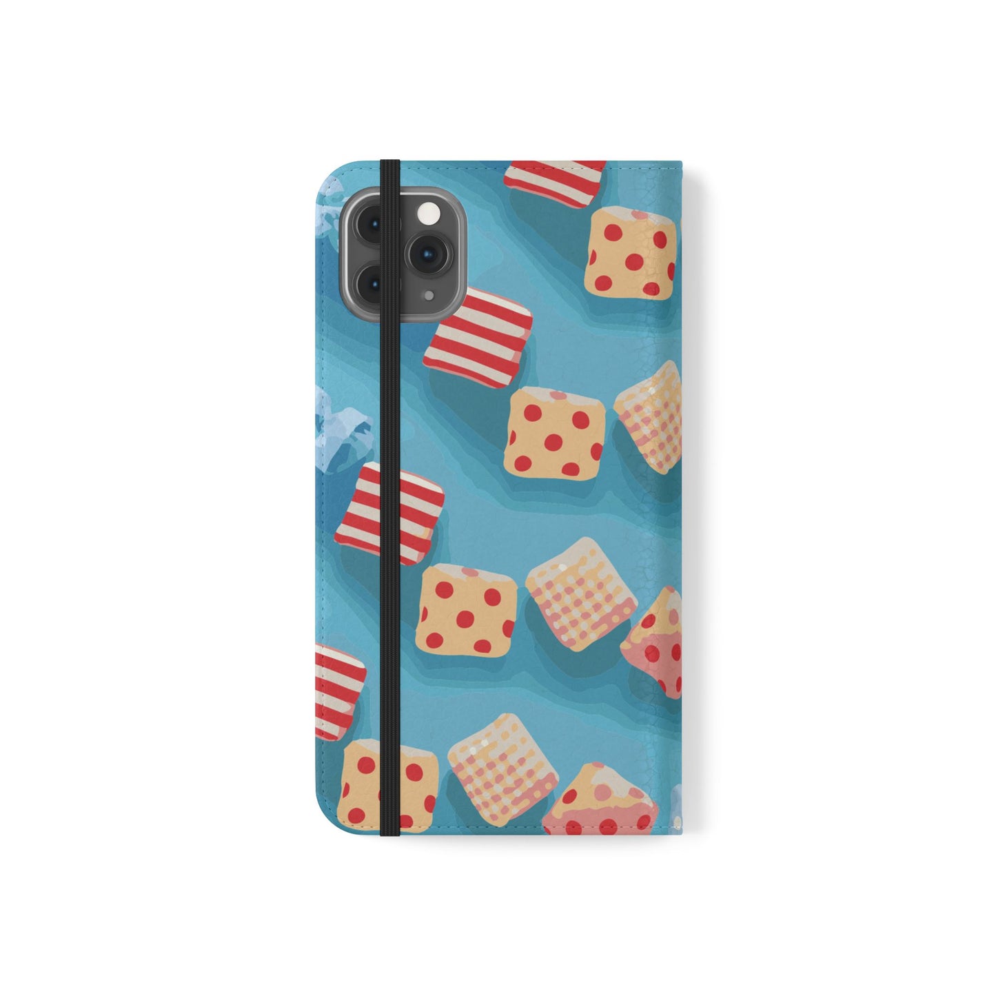 Fabric Candy Flip Phone Case — Candy Wallet Cover NOT EDIBLE CANDY