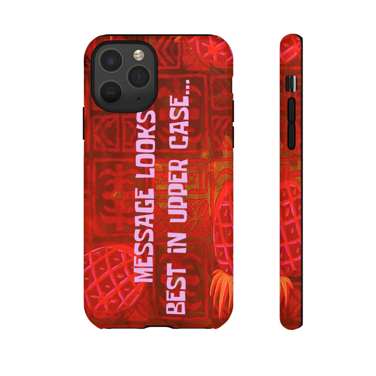 Personalised Tough Case for Apple iPhone, Samsung Galaxy and Google Pixel.